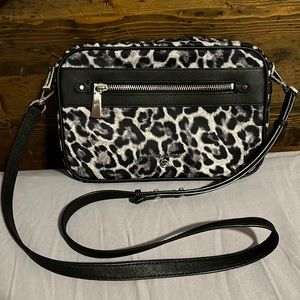 Michael Kors Nylon Jet Set Charm East West Crossbody - Cheetah